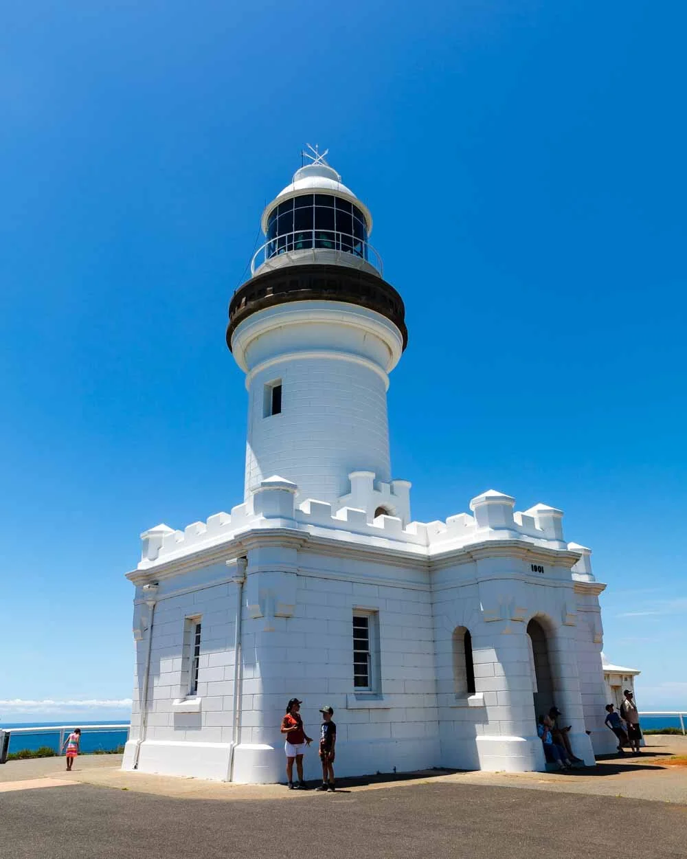 Byron Bay lighthouse and coastline